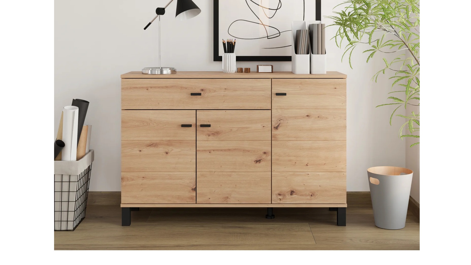 Komoda ALMOND 115 3K1F3V AH