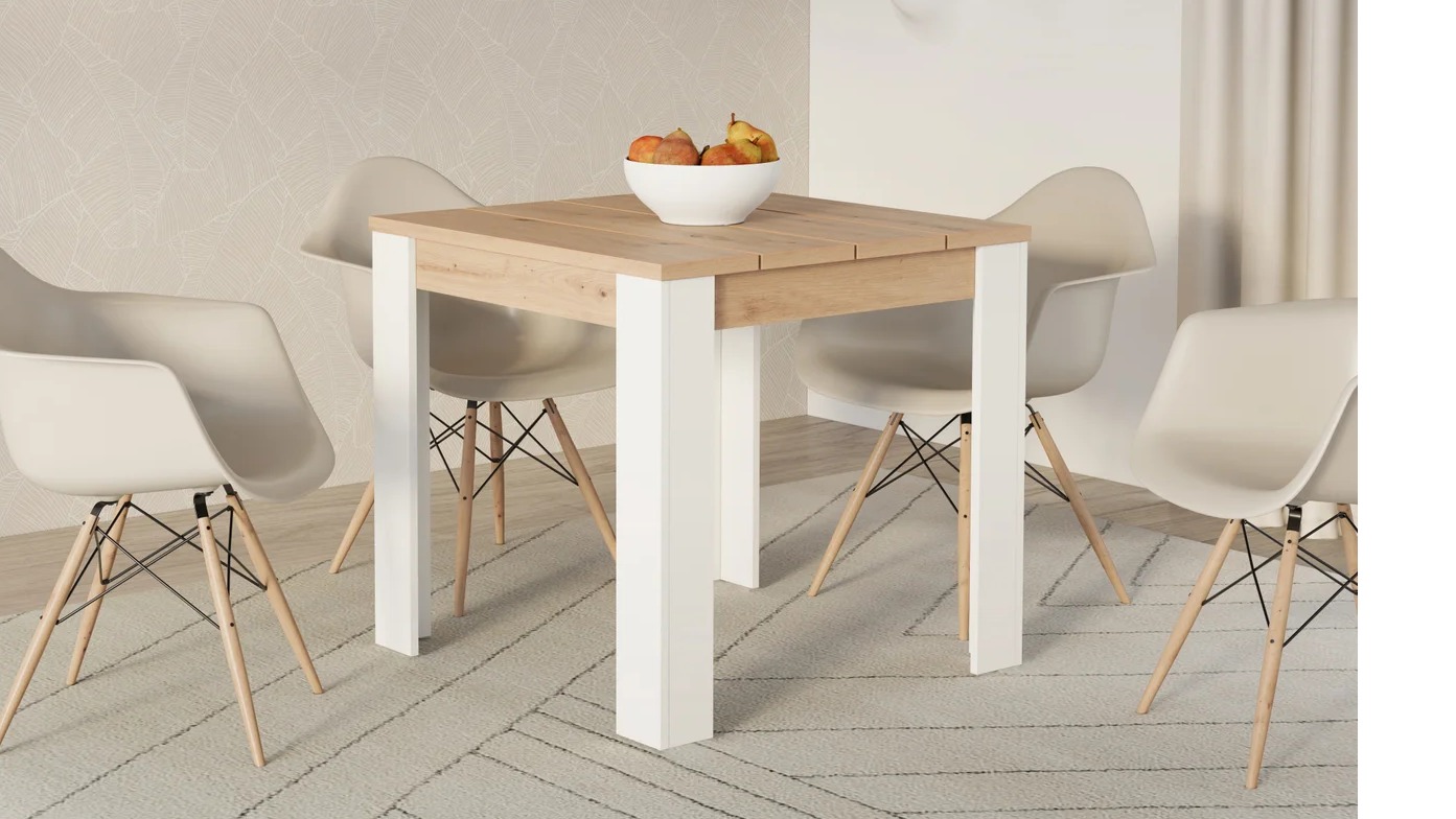 Trpezarijski sto SPOLETO 80x80 AH OB
