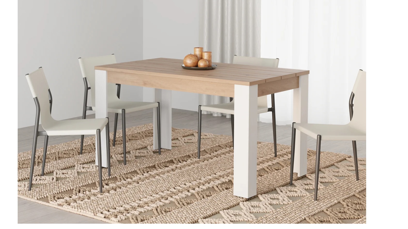 Trpezarijski sto SPOLETO 135x80 AH OB