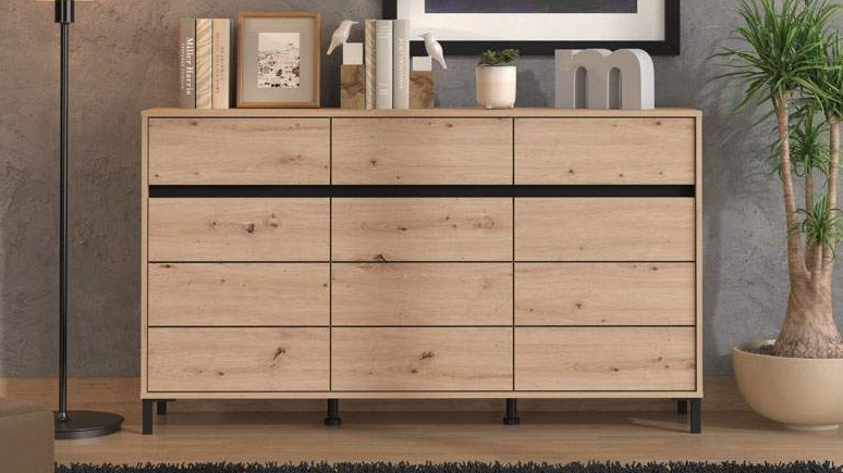 Komoda MARRON 157 3K3F3V AH